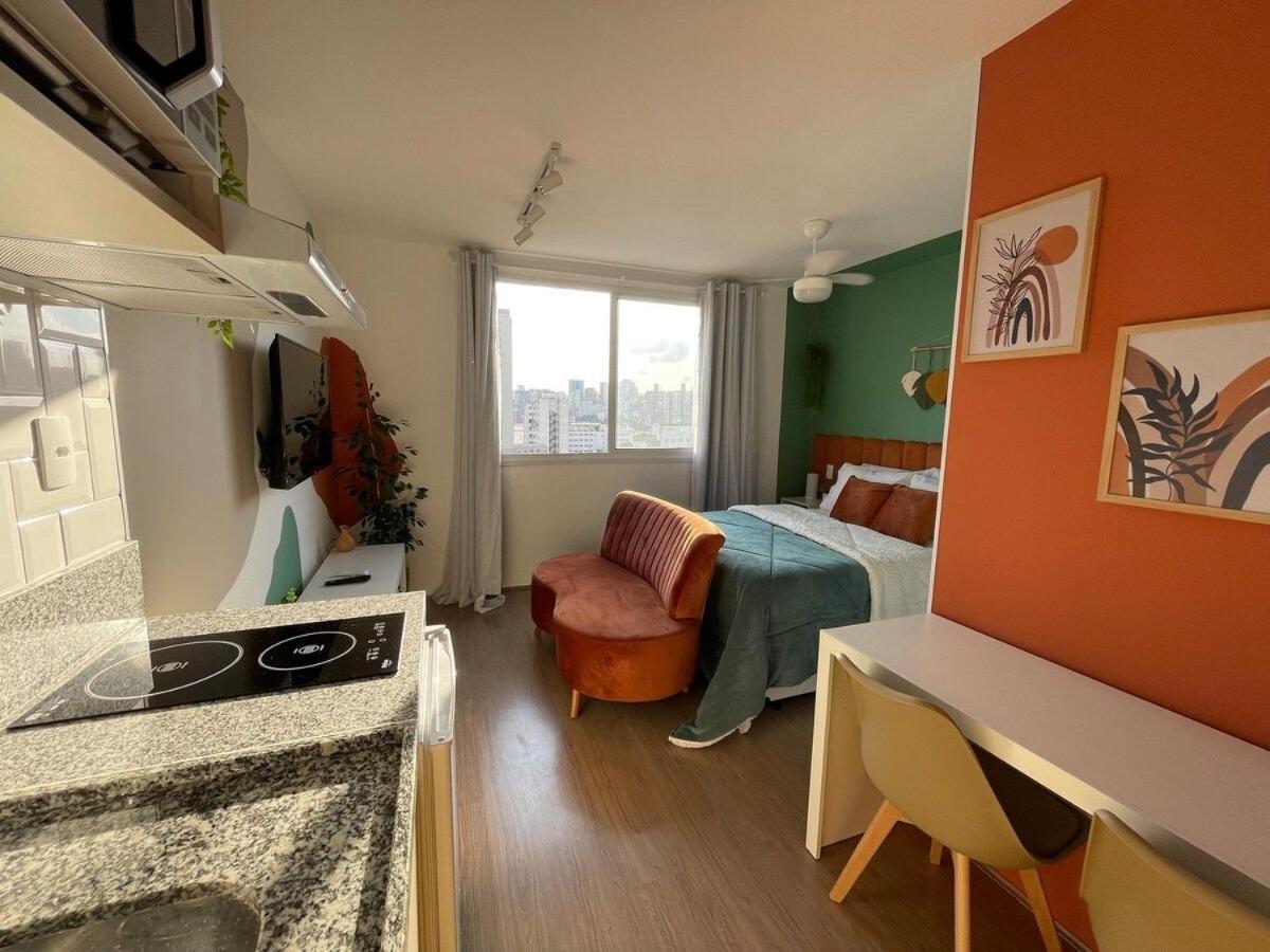 Loft Delicioso Estilo Boho No Bras Apartment Sao Paulo